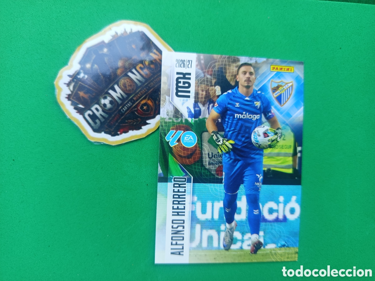 Football Stickers: ❇️ CROMO ⚽ CARD ALFONSO HERRERO M&Aacute;LAGA 236 MEGACRACKS LIGA 26 27 MGKS 2026 2027 ❇️