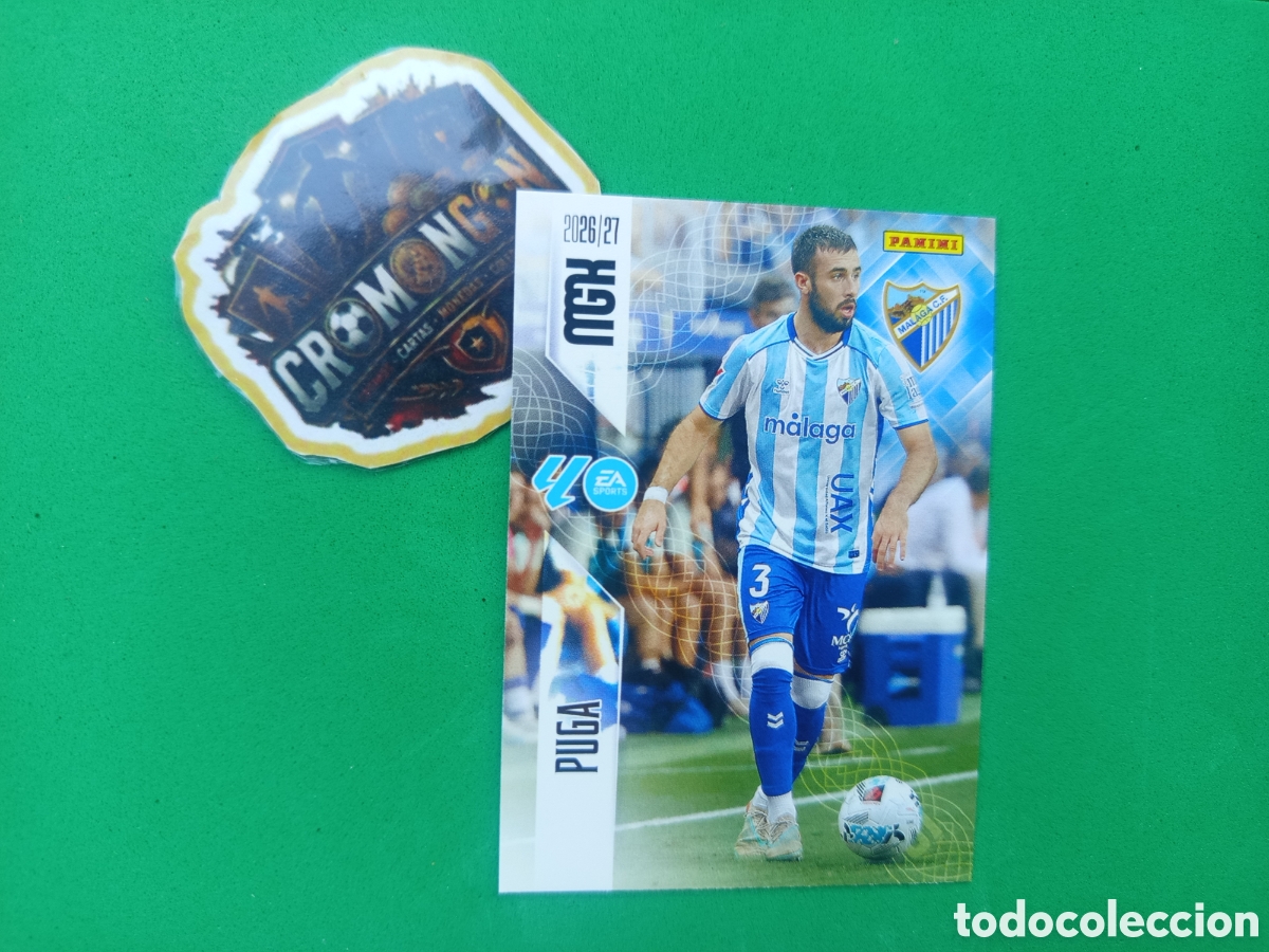 Football Stickers: ❇️ CROMO ⚽ CARD PUGA M&Aacute;LAGA 238 MEGACRACKS LIGA 26 27 MGKS 2026 2027 ❇️
