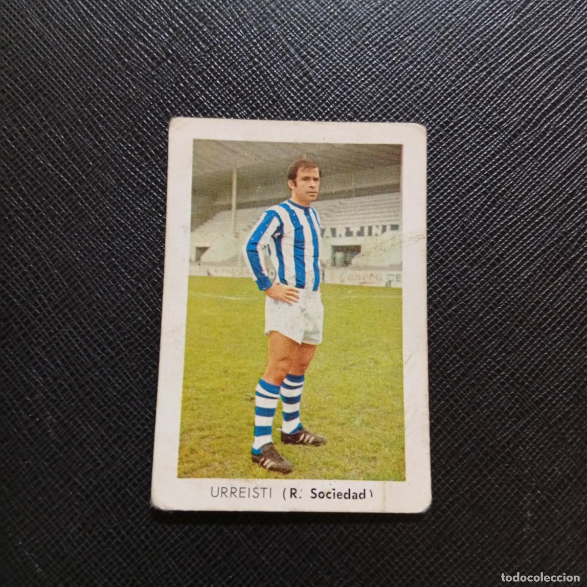 Cromos de f&uacute;tbol: URREISTI REAL SOCIEDAD FHER 1970 1971 CROMO FUTBOL 70 71 LIGA - SIN PEGAR - A70 PG460
