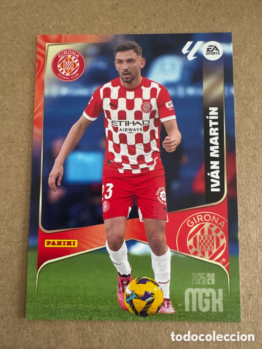 Cromos de f&uacute;tbol: # 193 Iv&aacute;n Mart&iacute;n Girona Megacracks 25 26 2025 2026 MGK
