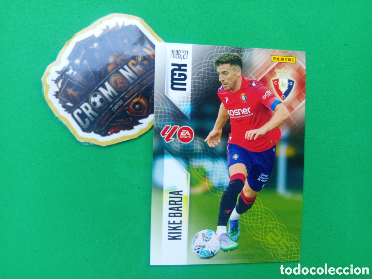Cromos de f&uacute;tbol: ❇️ CROMO ⚽ CARD KIKE BARJA OSASUNA MEGACRACKS LIGA 26 27 MGKS 2026 2027 ❇️