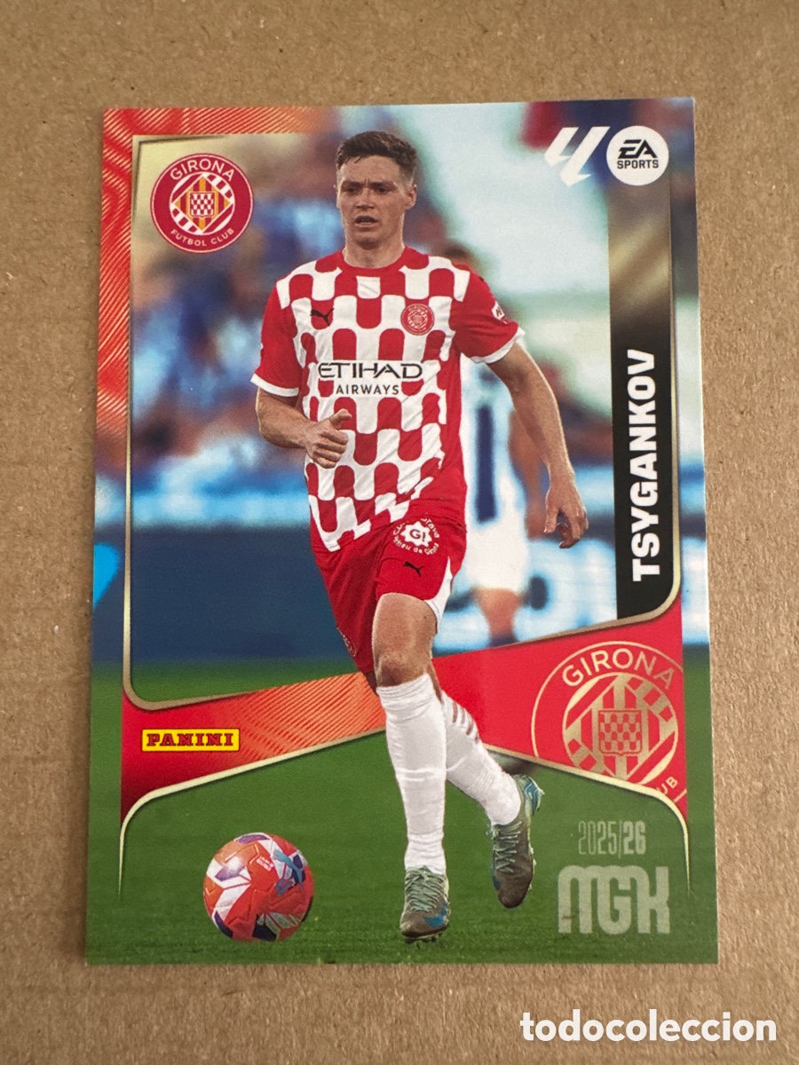 Cromos de f&uacute;tbol: # 194 Tsygankov Girona Megacracks 25 26 2025 2026 MGK