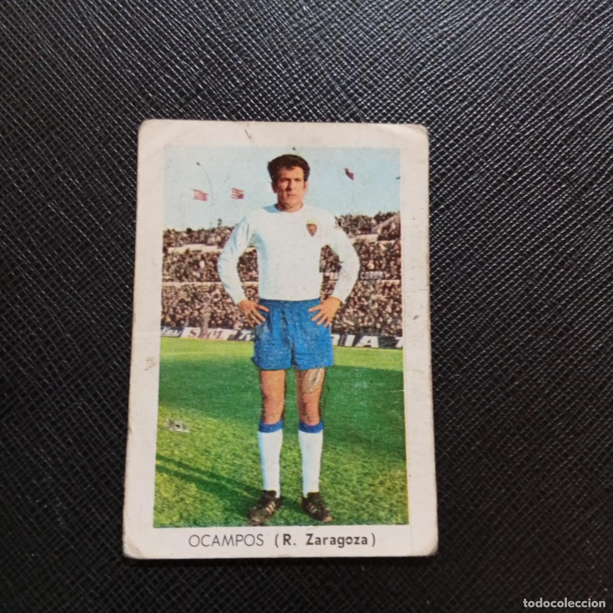 Cromos de f&uacute;tbol: OCAMPOS ZARAGOZA FHER 1970 1971 CROMO FUTBOL 70 71 LIGA - SIN PEGAR - A70 PG469