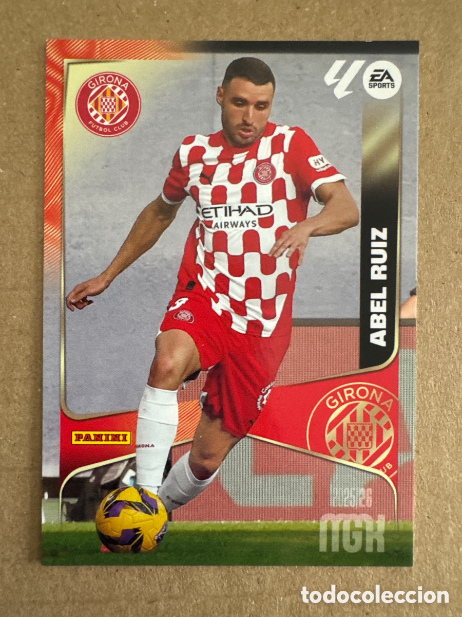 Cromos de f&uacute;tbol: # 196 Abel Ruiz Girona Megacracks 25 26 2025 2026 MGK