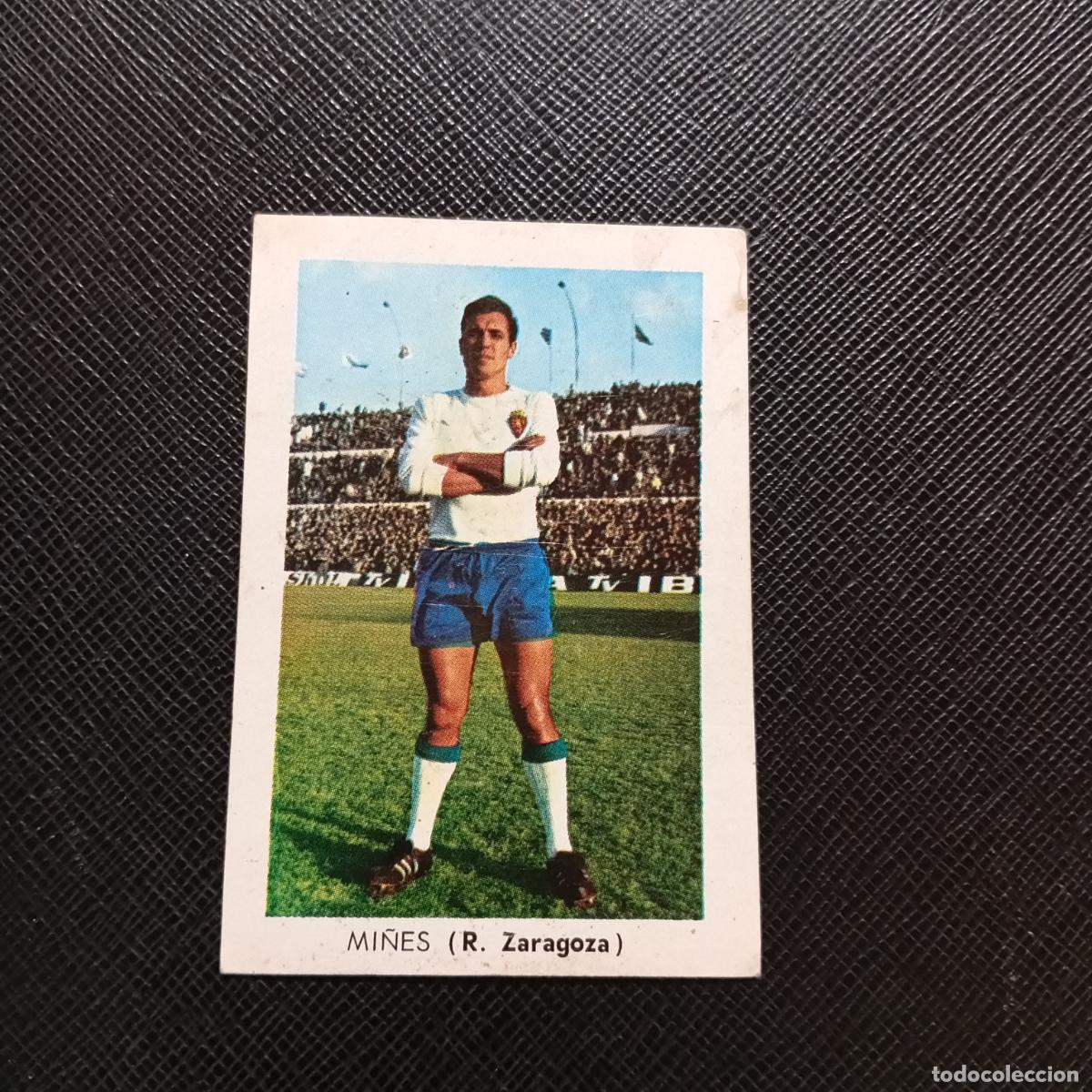 Cromos de f&uacute;tbol: MI&Ntilde;ES ZARAGOZA FHER 1970 1971 CROMO FUTBOL 70 71 LIGA - SIN PEGAR - A70 PG469
