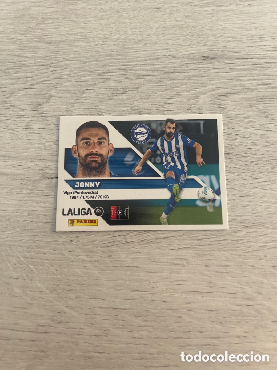 Cromos de f&uacute;tbol: Jonny 5 Alav&eacute;s Liga Este 2026/27 26-27 Panini
