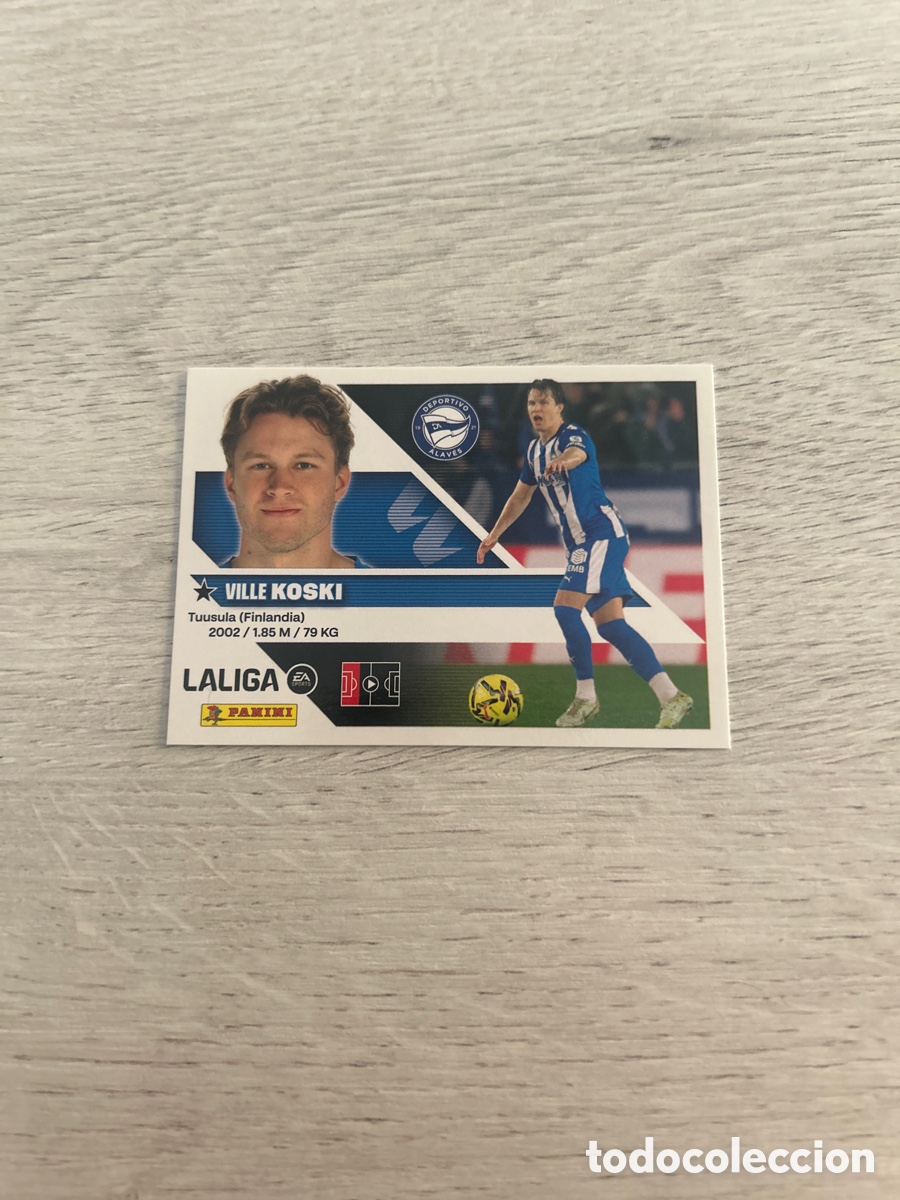 Cromos de f&uacute;tbol: Koski 6 Alav&eacute;s Liga Este 2026/27 26-27 Panini