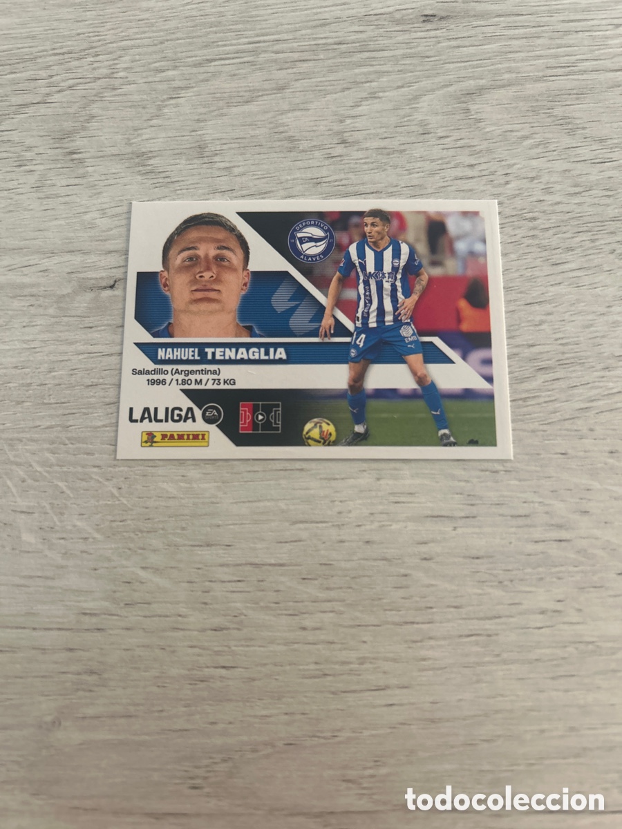 Cromos de f&uacute;tbol: Tenaglia 7 Alav&eacute;s Liga Este 2026/27 26-27 Panini