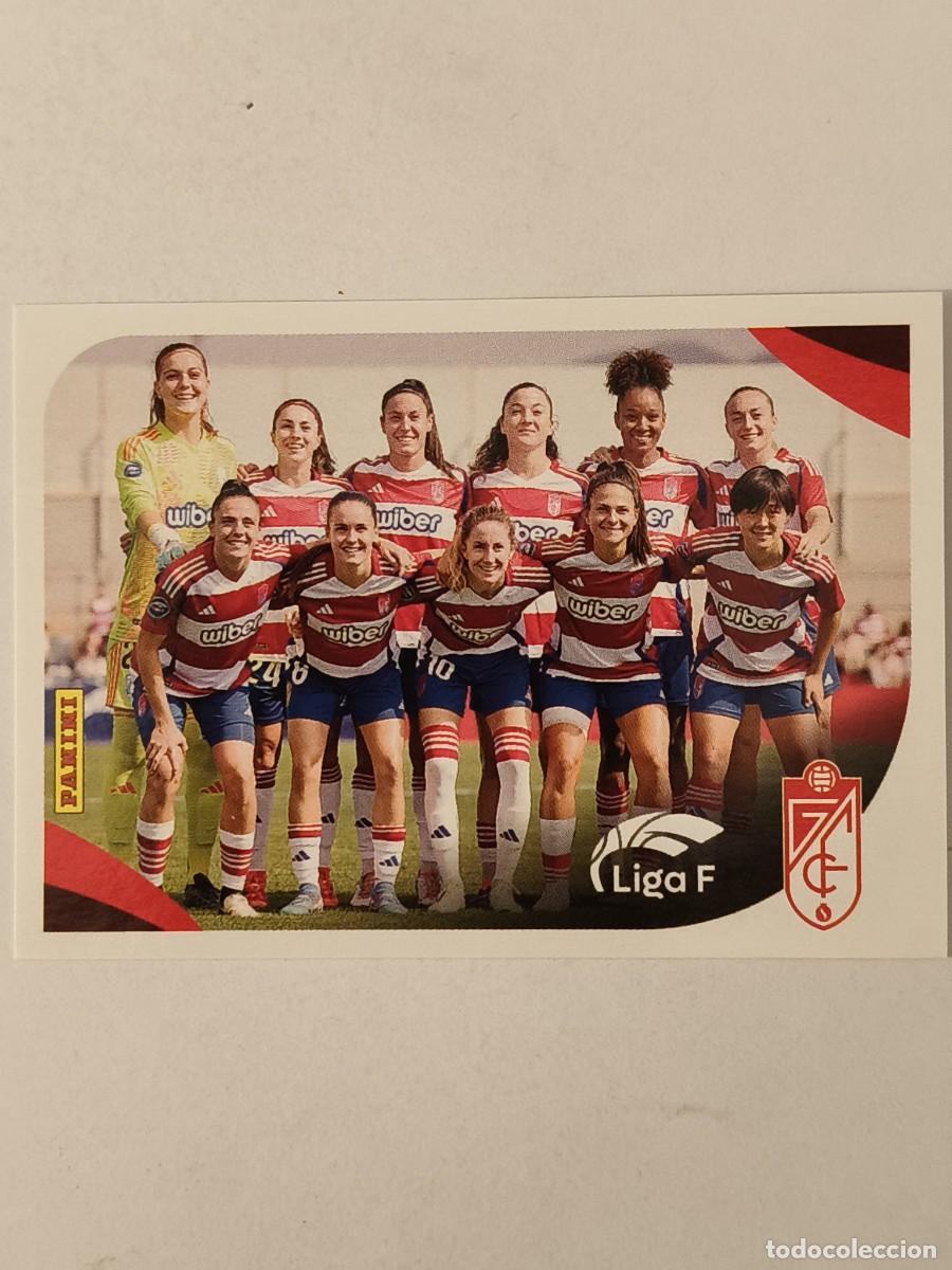 Football Stickers: #163 ALINEACION (GRANADA C.F.) LIGA F 2024/2025 PANINI