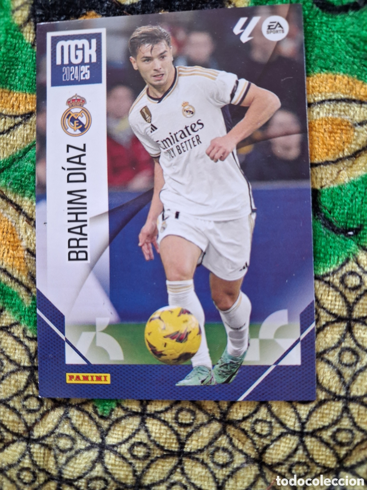 Football Stickers: Cromo brahim diaz n&ordm; 234 megacrack 24-25