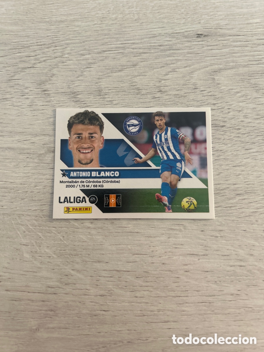 Cromos de f&uacute;tbol: Blanco 12 Alav&eacute;s Liga Este 2026/27 26-27 Panini
