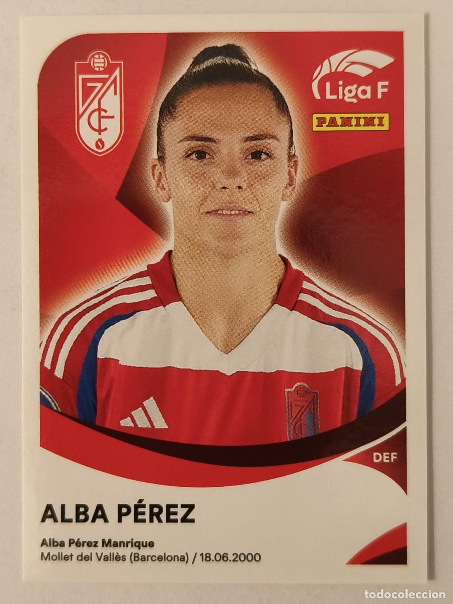 Cromos de f&uacute;tbol: #166 ALBA PEREZ (GRANADA C.F.) LIGA F 2024/2025 PANINI
