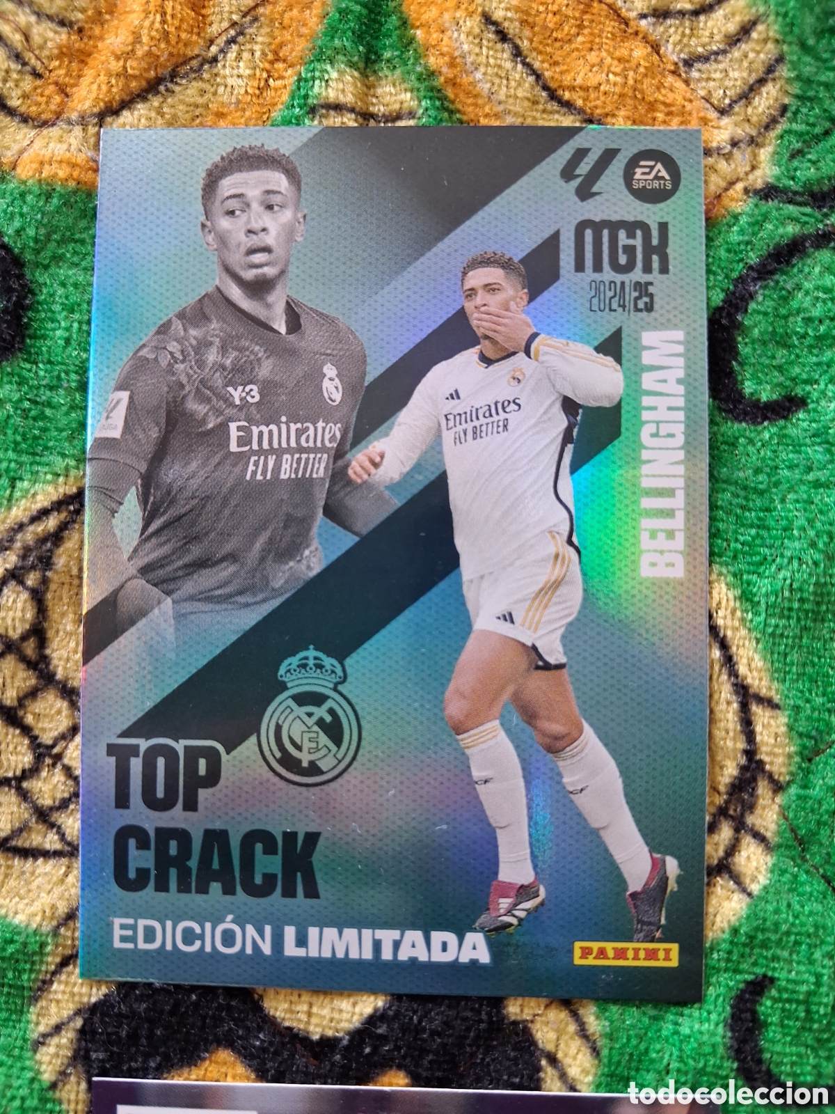 Cromos de f&uacute;tbol: BELLINGHAM TOP CRACK EDICION LIMITADA MEGACRACKS 2024-25 2024 2025