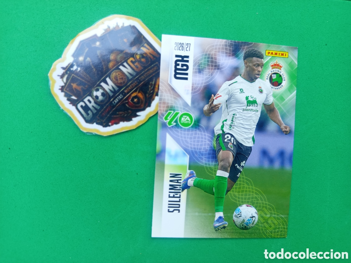 Football Stickers: ❇️ CROMO ⚽ CARD SULEIMAN RACING DE SANTANDER 284 MEGACRACKS LIGA 26 27 MGKS 2026 2027 ❇️