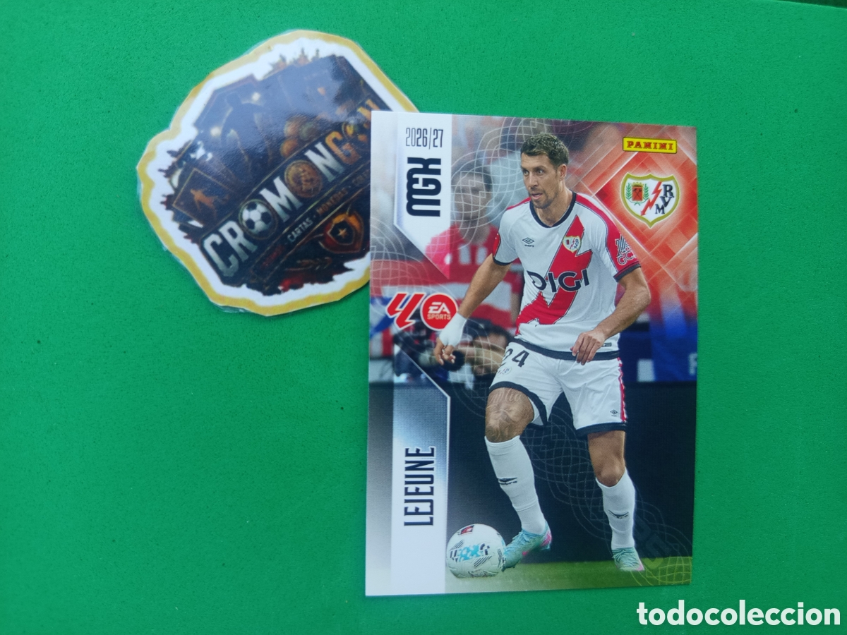 Football Stickers: ❇️ CROMO ⚽ CARD LEJEUNE RAYO VALLECANO 294 MEGACRACKS LIGA 26 27 MGKS 2026 2027 ❇️