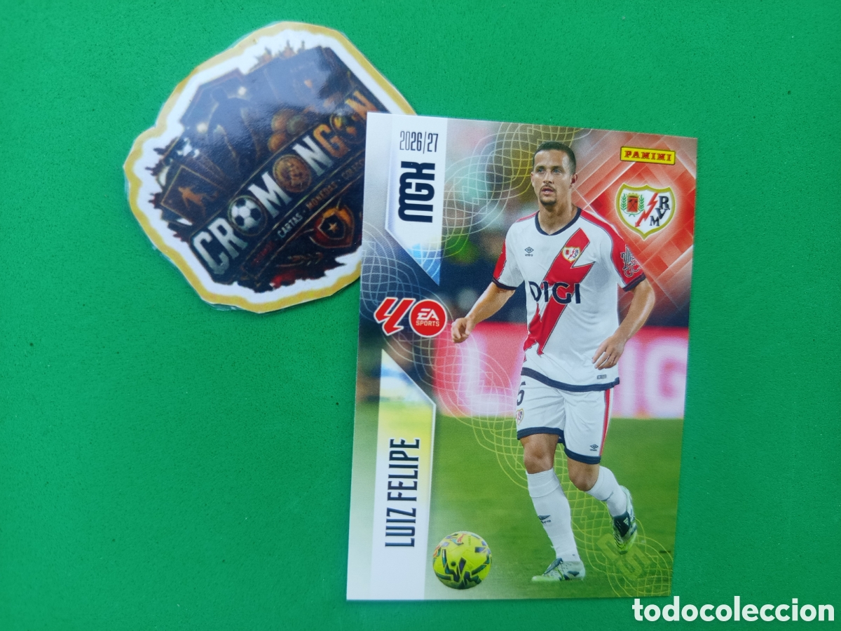Football Stickers: ❇️ CROMO ⚽ CARD LUIZ FELIPE RAYO VALLECANO 296 MEGACRACKS LIGA 26 27 MGKS 2026 2027 ❇️