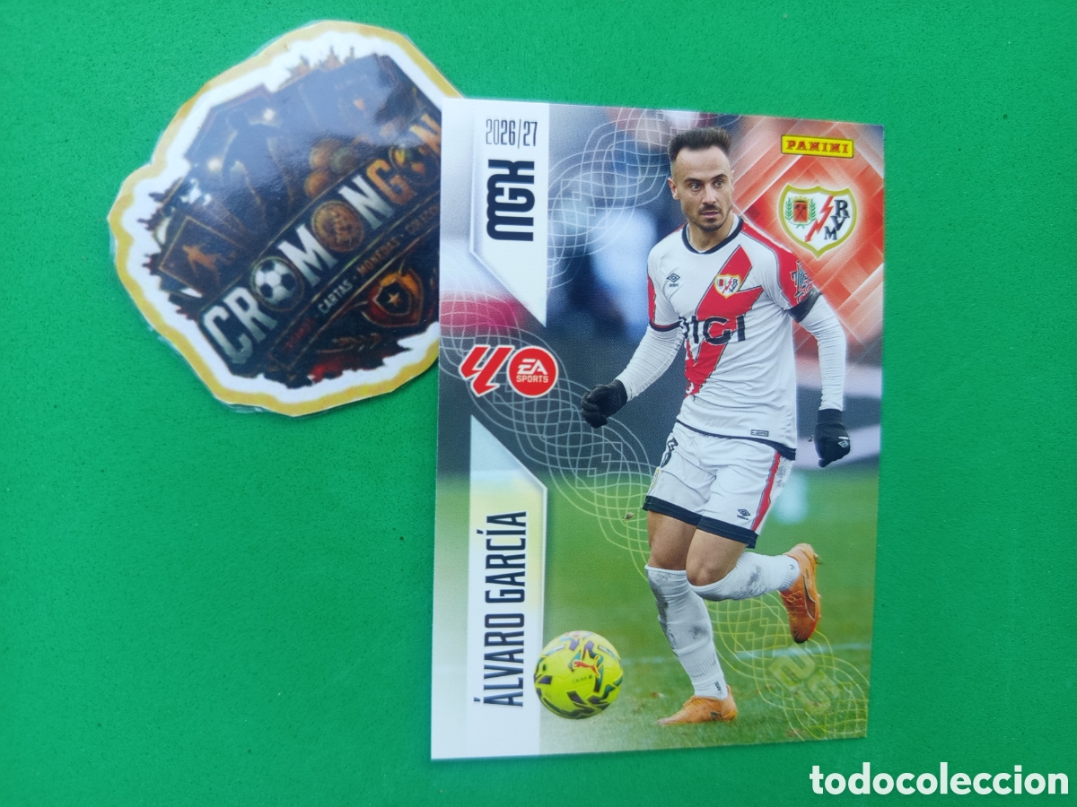 Cartes &agrave; collectionner de Football: ❇️ CROMO ⚽ CARD &Aacute;LVARO GARC&Iacute;A RAYO VALLECANO 303 MEGACRACKS LIGA 26 27 MGKS 2026 2027 ❇️
