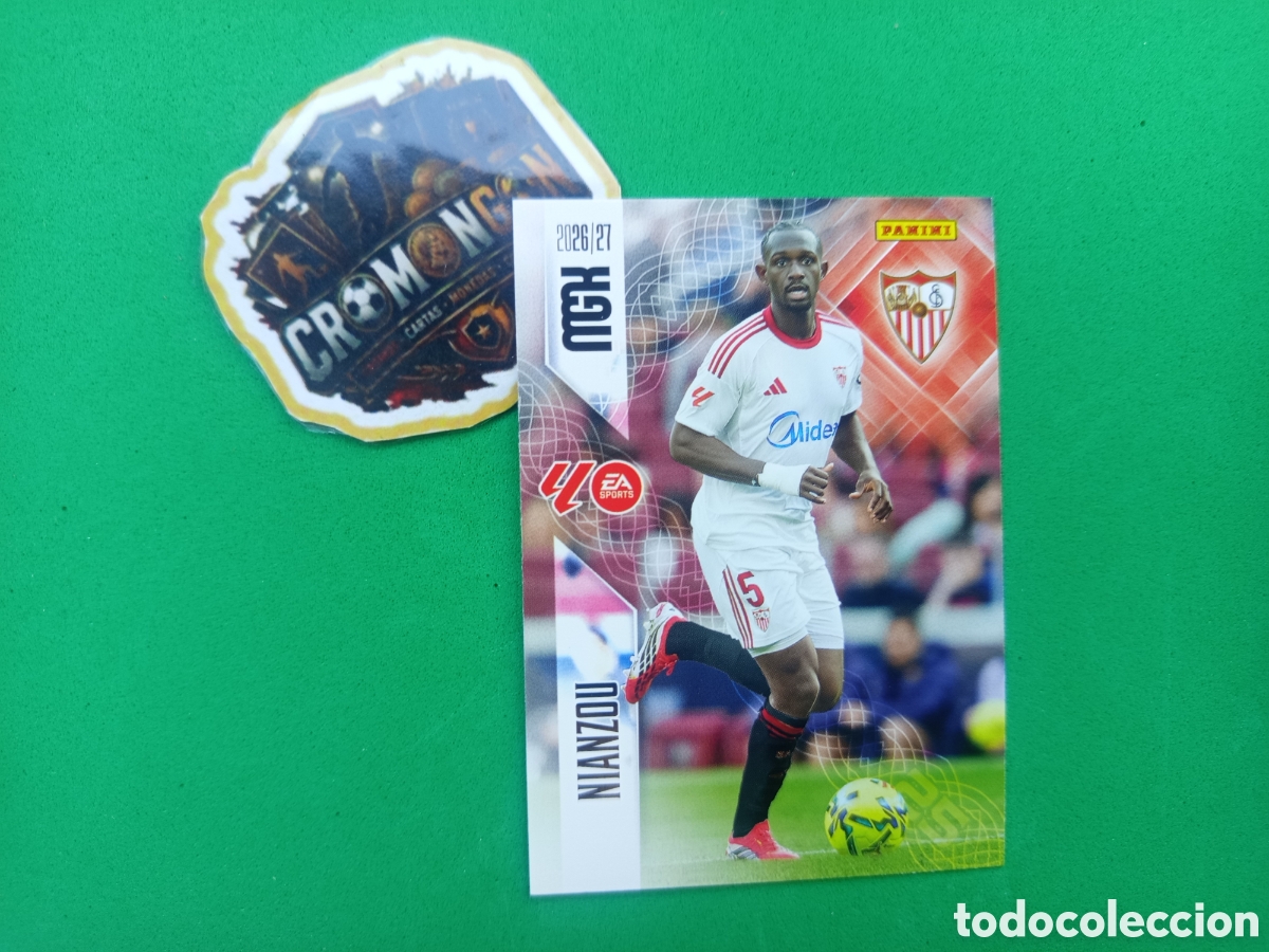 Cromos de f&uacute;tbol: ❇️ CROMO ⚽ CARD NIANZOU SEVILLA 331 MEGACRACKS LIGA 26 27 MGKS 2026 2027 ❇️