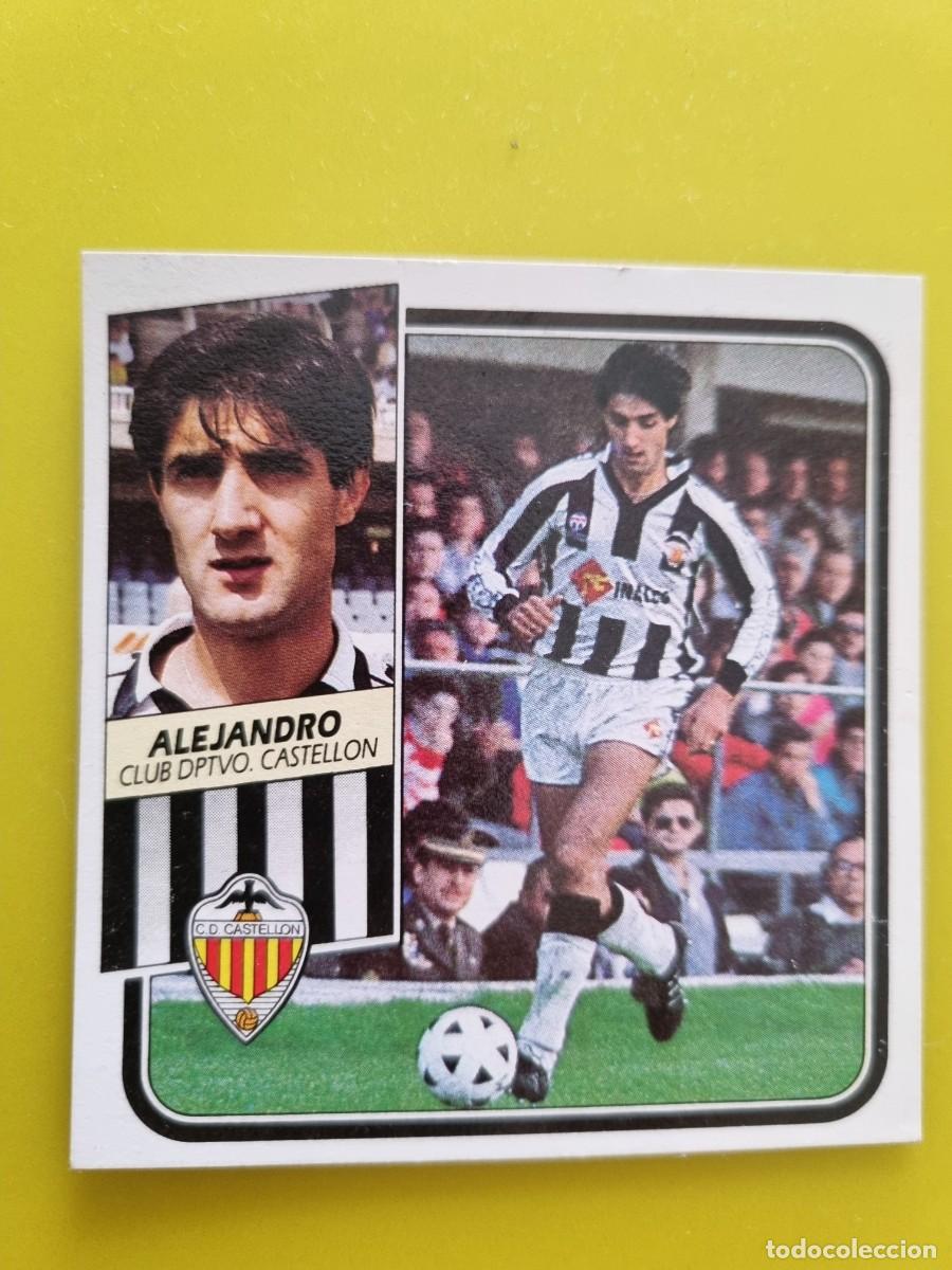 Fu&szlig;ball-Sticker: CROMO DE FUTBOL LIGA ESTE 89 90 1989 1990 ALEJANDRO CD CASTELLON DESPEGADO AR926