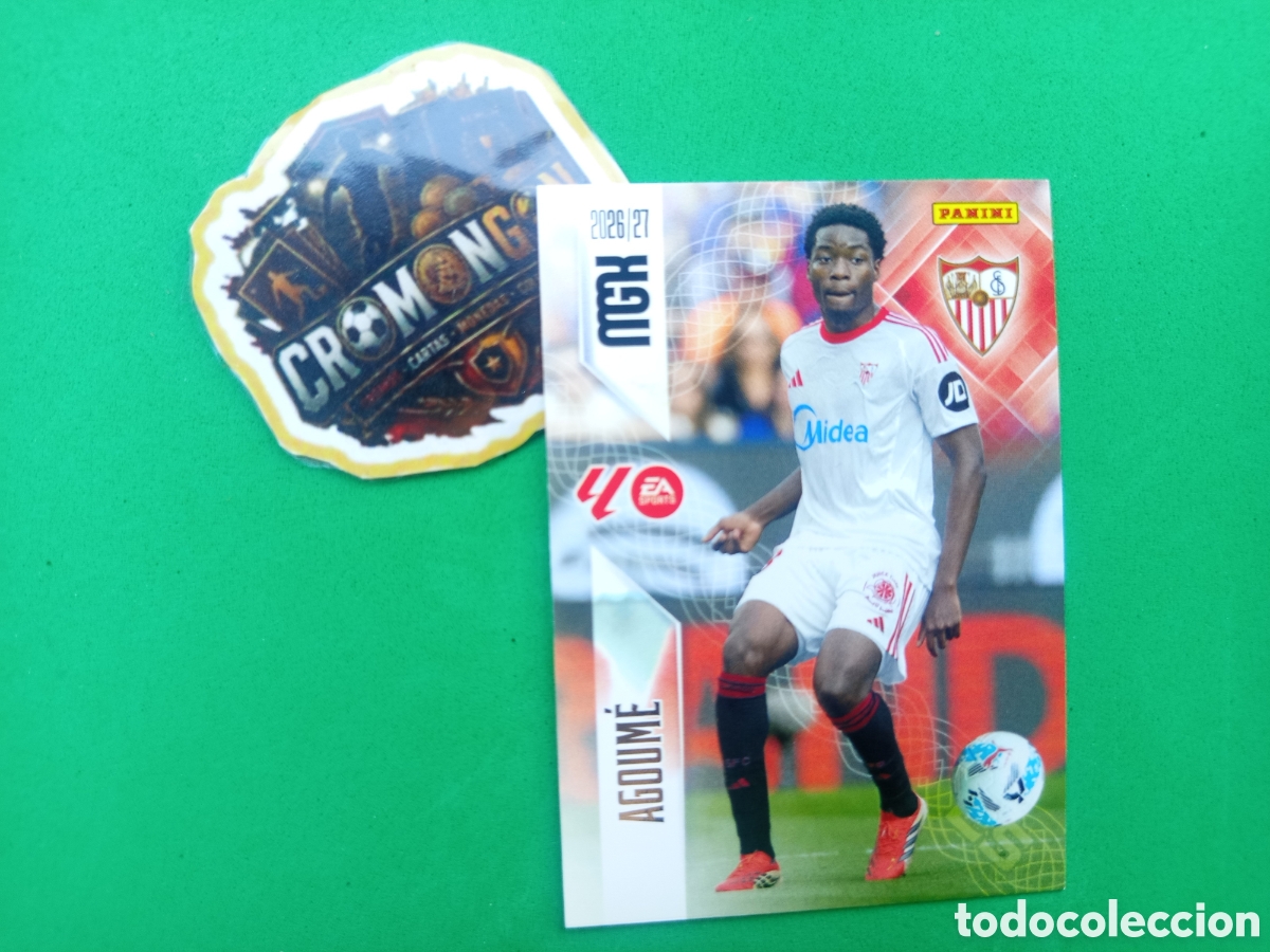 Fu&szlig;ball-Sticker: ❇️ CROMO ⚽ CARD AGOUM&Eacute; SEVILLA 335 MEGACRACKS LIGA 26 27 MGKS 2026 2027 ❇️