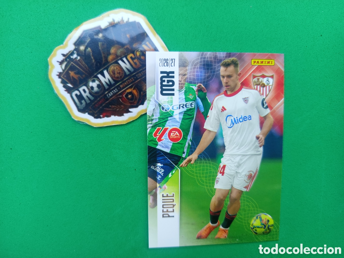 Cromos de f&uacute;tbol: ❇️ CROMO ⚽ CARD PEQUE SEVILLA 339 MEGACRACKS LIGA 26 27 MGKS 2026 2027 ❇️