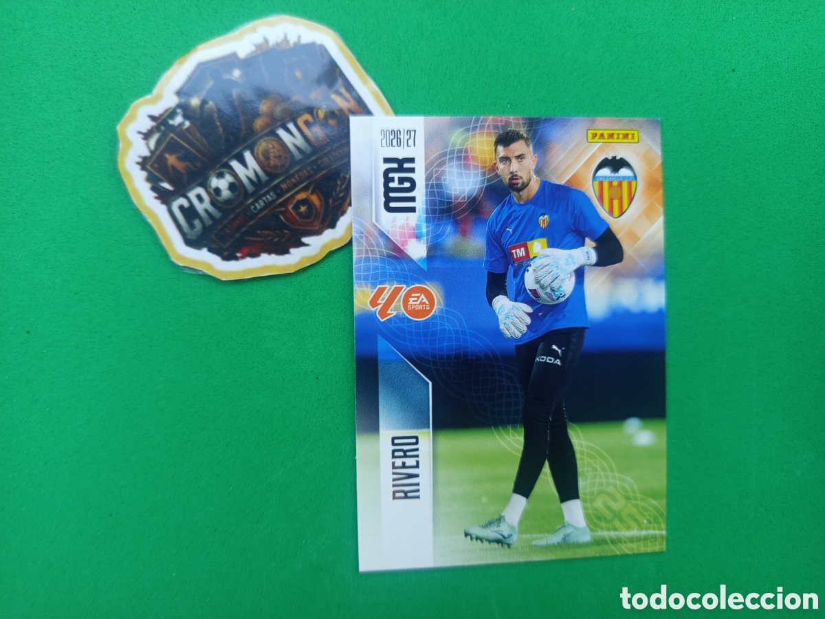 Cromos de f&uacute;tbol: ❇️ CROMO ⚽ CARD RIVERO VALENCIA 345 MEGACRACKS LIGA 26 27 MGKS 2026 2027 ❇️