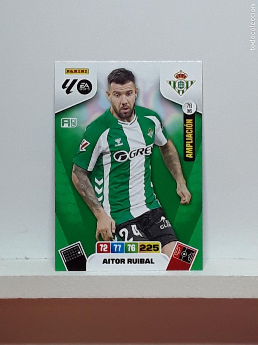 Cromos de f&uacute;tbol: ADRENALYN 2025 2026 25 26 ALBUM PANINI LIGA N 76BIS 76 BIS BETIS AITOR RUIBAL