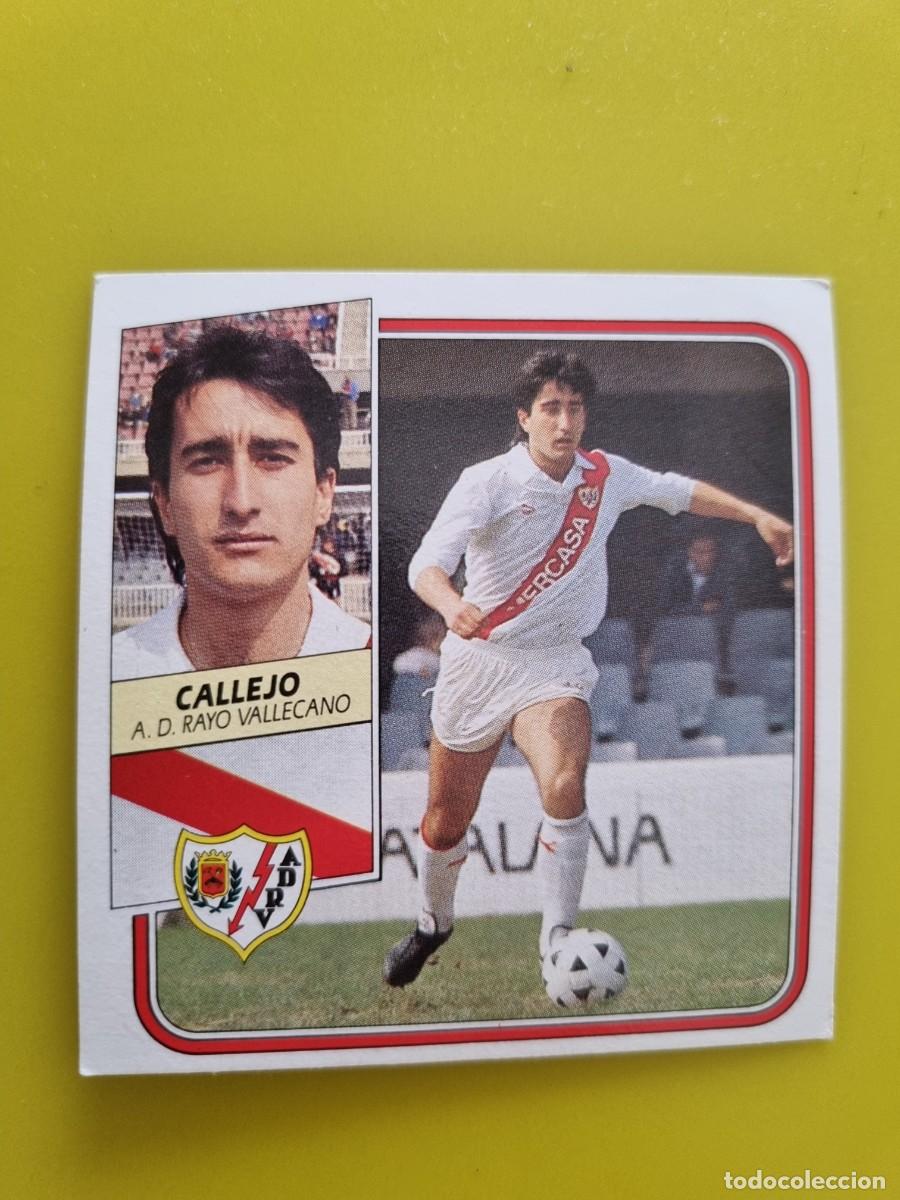 Cromos de f&uacute;tbol: CROMO DE FUTBOL LIGA ESTE 89 90 1989 1990 NUNCA PEGADO SIN PEGAR CALLEJO RAYO VALLECANO AR926