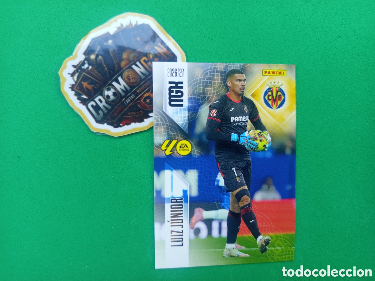 Cromos de f&uacute;tbol: ❇️ CROMO ⚽ CARD LUIZ JUNIOR VALENCIA MEGACRACKS LIGA 26 27 MGKS 2026 2027 ❇️