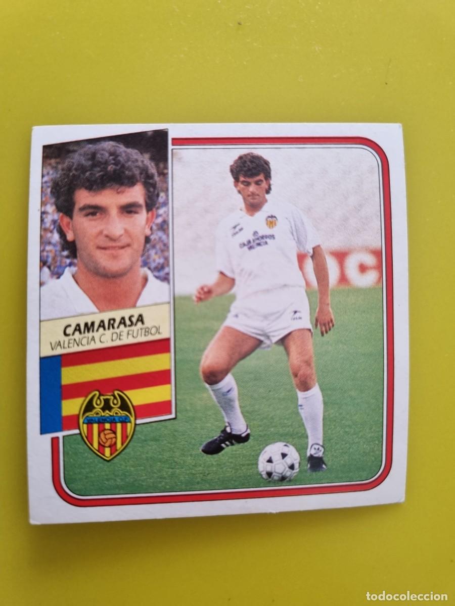 Cromos de f&uacute;tbol: CROMO DE FUTBOL LIGA ESTE 89 90 1989 1990 NUNCA PEGADO SIN PEGAR CAMARASA VALENCIA AR926