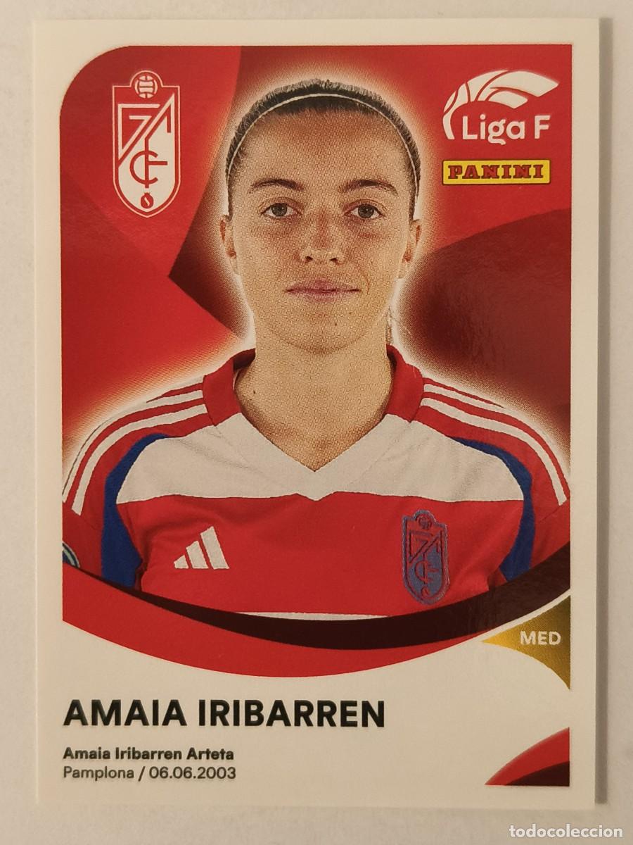Cromos de f&uacute;tbol: #173 AMAIA IRIBARREN (GRANADA C.F.) LIGA F 2024/2025 PANINI