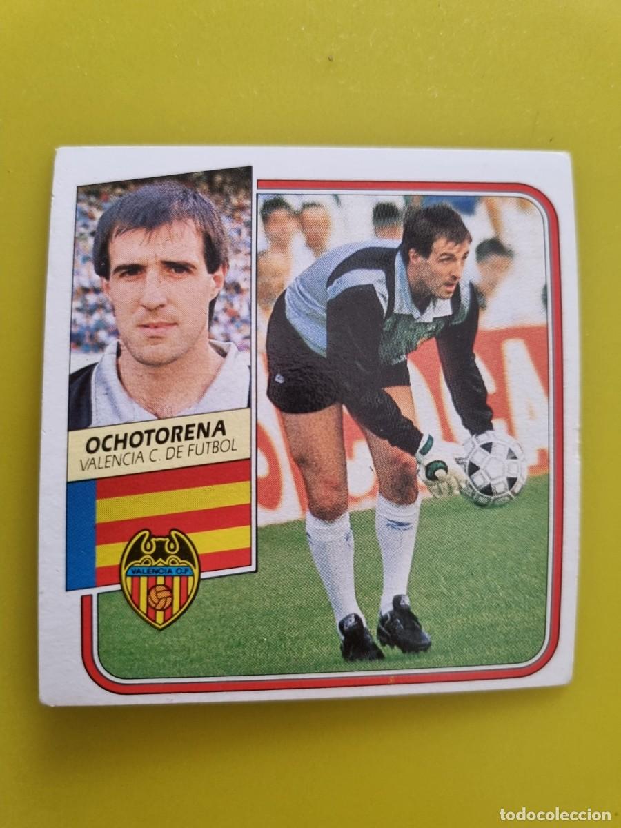 Cromos de f&uacute;tbol: CROMO DE FUTBOL LIGA ESTE 89 90 1989 1990 NUNCA PEGADO SIN PEGAR OCHOTORENA VALENCIA AR926