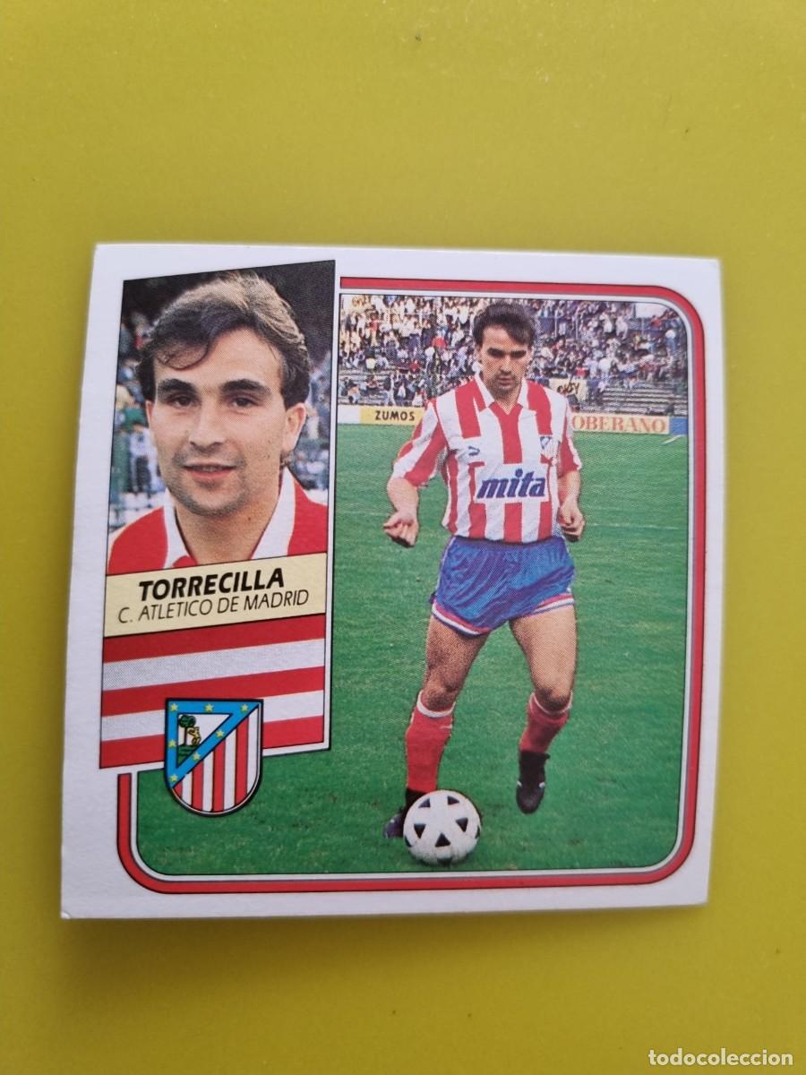 Cromos de f&uacute;tbol: CROMO DE FUTBOL LIGA ESTE 89 90 1989 1990 NUNCA PEGADO SIN PEGAR TORRECILLA AT DE MADRID AR926