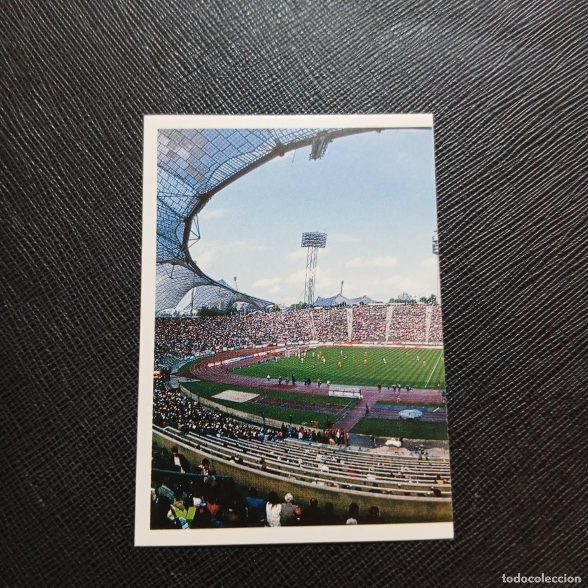 Cromos de f&uacute;tbol: 42 ESTADIO OLIMPICO MUNICH MARCA 1999 CROMO CAMPEONES DE EUROPA 99 - SIN PEGAR - A70 PG496