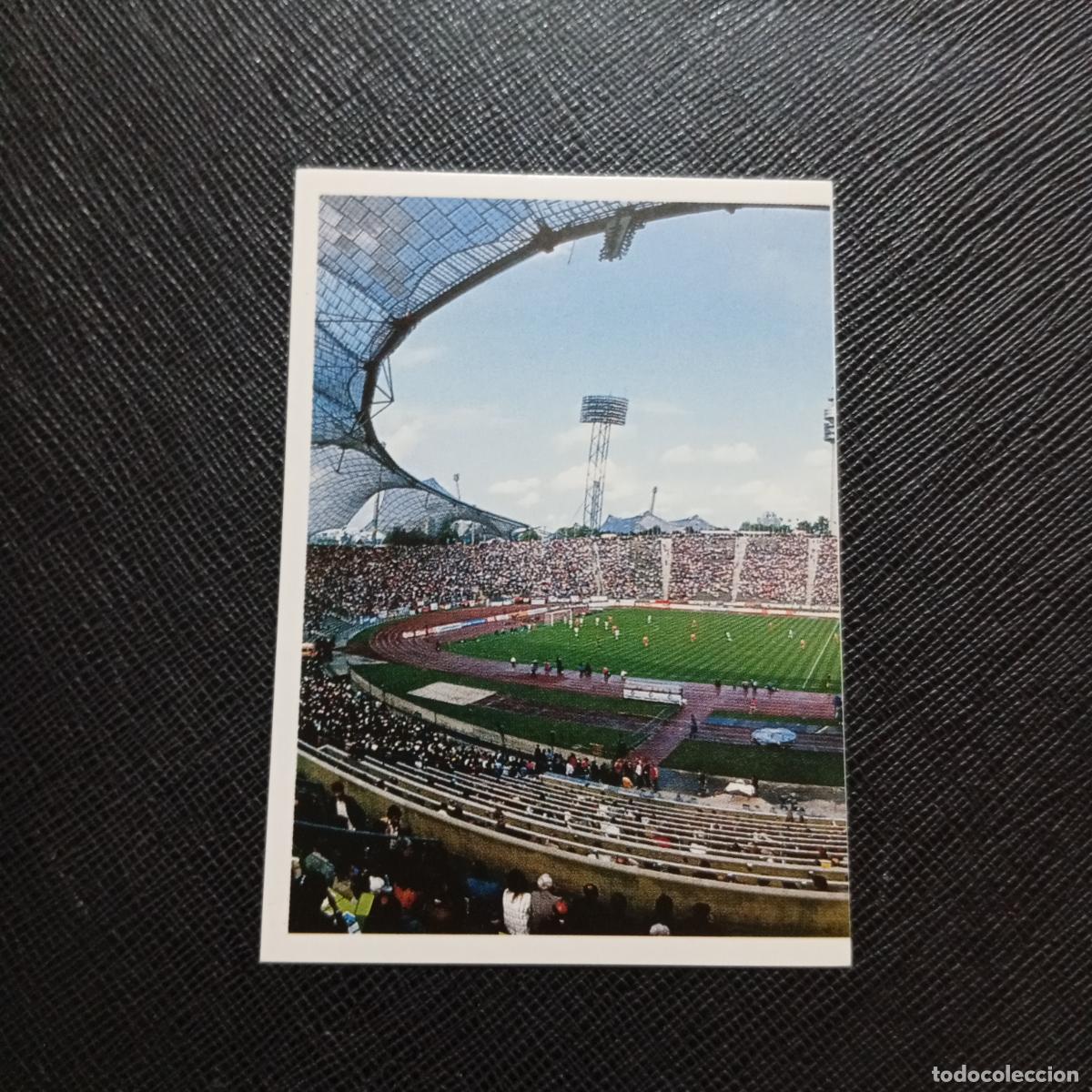 Cromos de f&uacute;tbol: 42 ESTADIO OLIMPICO MUNICH MARCA 1999 CROMO CAMPEONES DE EUROPA 99 - SIN PEGAR - A70 PG496