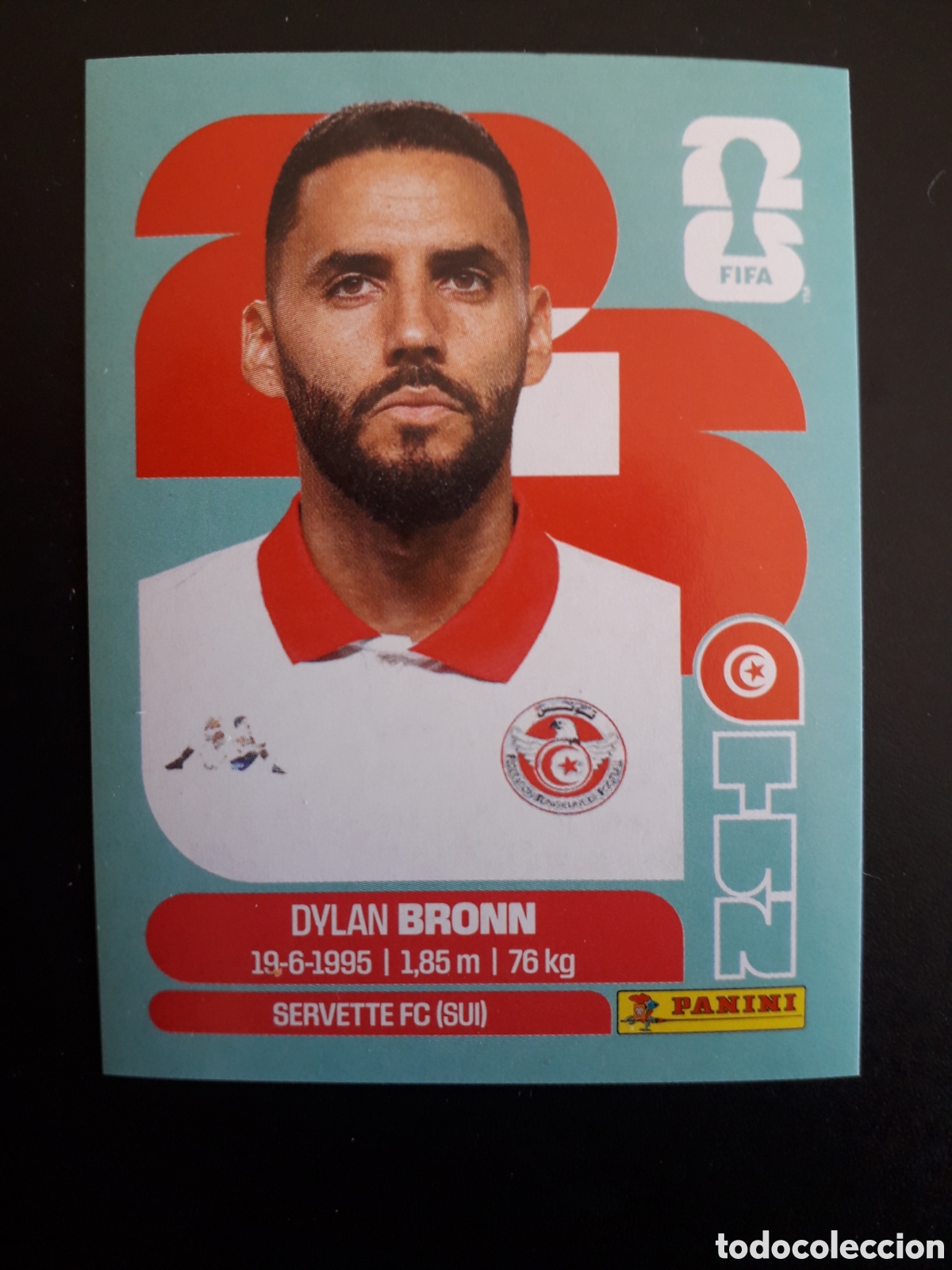 Cromos de f&uacute;tbol: BRONN T&Uacute;NEZ TUN 8 MUNDIAL F&Uacute;TBOL 2026 FIFA WORLD CUP PANINI SIN PEGAR PEDIDO M&Iacute;NIMO 3&euro;.
