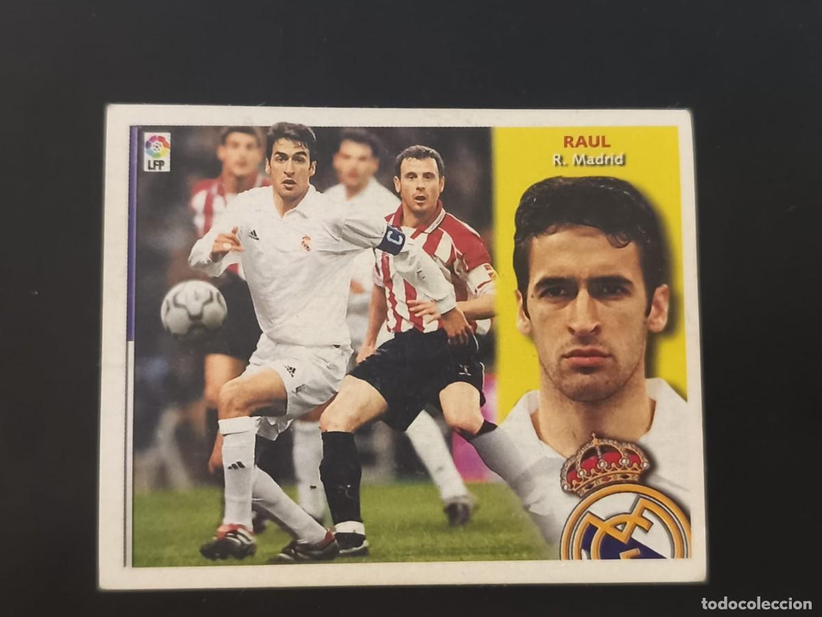 Cromos de f&uacute;tbol: EDICIONES ESTE 2002 2003 02 03 REAL MADRID RAUL SIN PEGAR