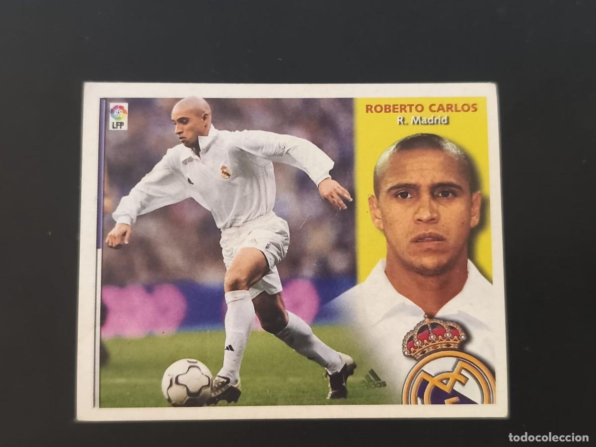 Cromos de f&uacute;tbol: EDICIONES ESTE 2002 2003 02 03 REAL MADRID ROBERTO CARLOS SIN PEGAR