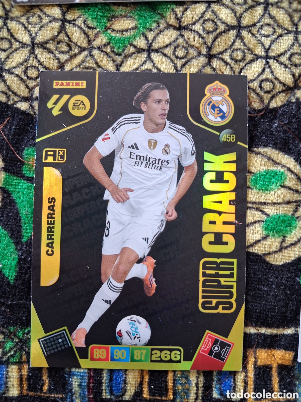 Cromos de f&uacute;tbol: CARRERAS SUPERCRACK NUMERO 458 ADRENALYN 2025 2026