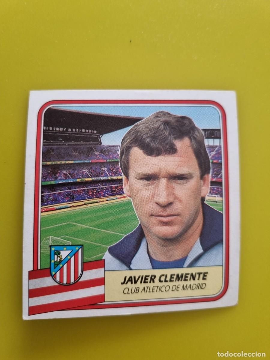 Cromos de f&uacute;tbol: CROMO LIGA ESTE 89 90 1989 1990 NUNCA PEGADO SIN PEGAR JAVIER CLEMENTE AT MADRID AR926