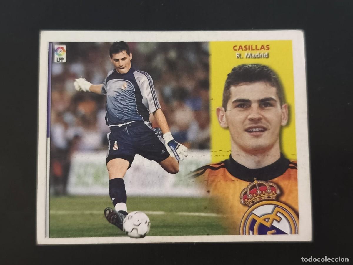 Cromos de f&uacute;tbol: EDICIONES ESTE 2002 2003 02 03 REAL MADRID CASILLAS SIN PEGAR