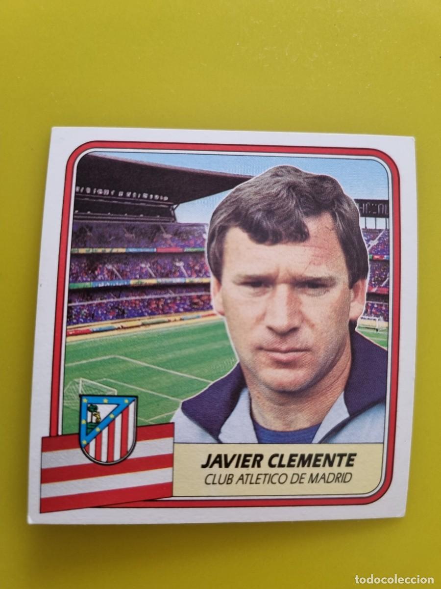 Cromos de f&uacute;tbol: CROMO FUTBOL LIGA ESTE 89 90 1989 1990 NUNCA PEGADO SIN PEGAR JAVIER CLEMENTE AT MADRID AR926