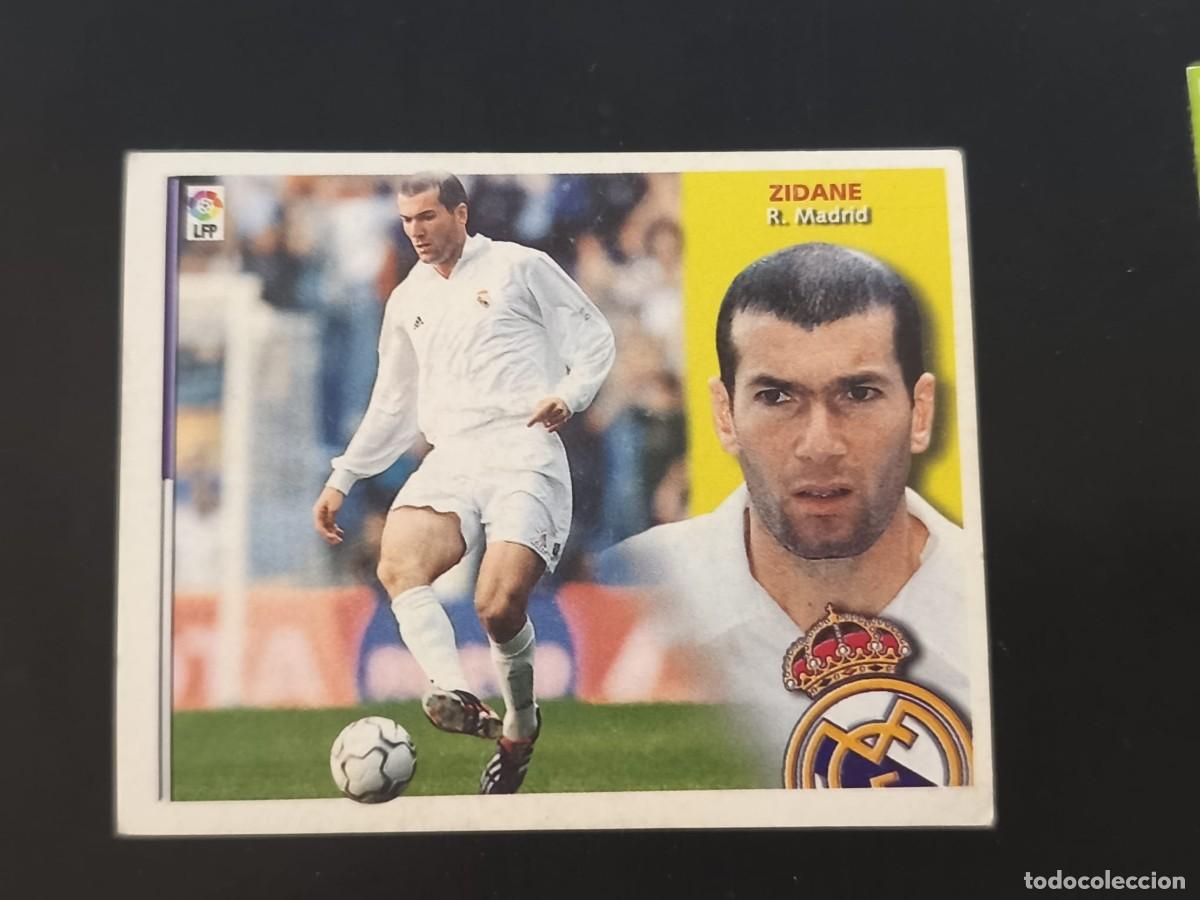 Cromos de f&uacute;tbol: EDICIONES ESTE 2002 2003 02 03 REAL MADRID ZIDANE SIN PEGAR