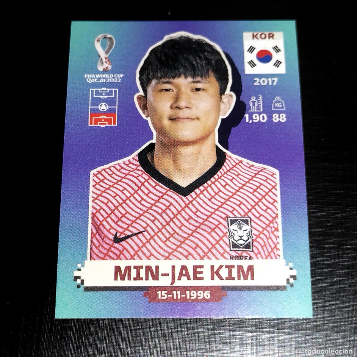 Cromos de f&uacute;tbol: KOR 7 MIN-JAE KIM REBUBLICA DE COREA CROMOS STICKER MUNDIAL QTAR 22 2022 FIFA WORLD CUP PANINI