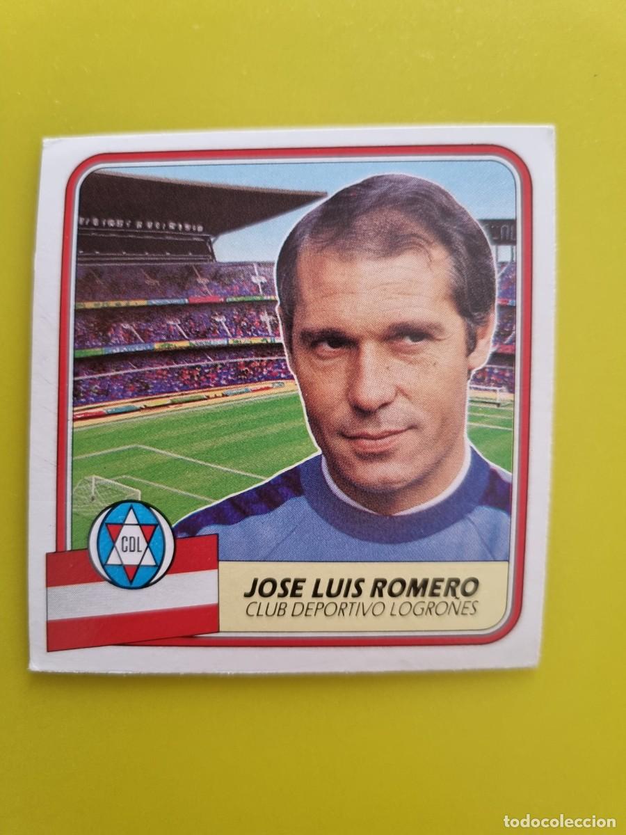 Cromos de f&uacute;tbol: CROMO FUTBOL LIGA ESTE 89 90 1989 1990 NUNCA PEGADO SIN PEGAR JOSE LUIS ROMERO CD LOGRO&Ntilde;ES AR926