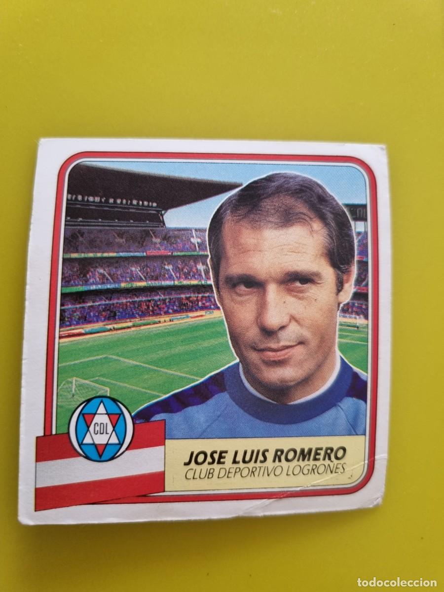 Figurine di Calcio: CROMO FUTBOL LIGA ESTE 89 90 1989 1990 NUNCA PEGADO SIN PEGAR JOSE LUIS ROMERO CD LOGRO&Ntilde;ES AR926