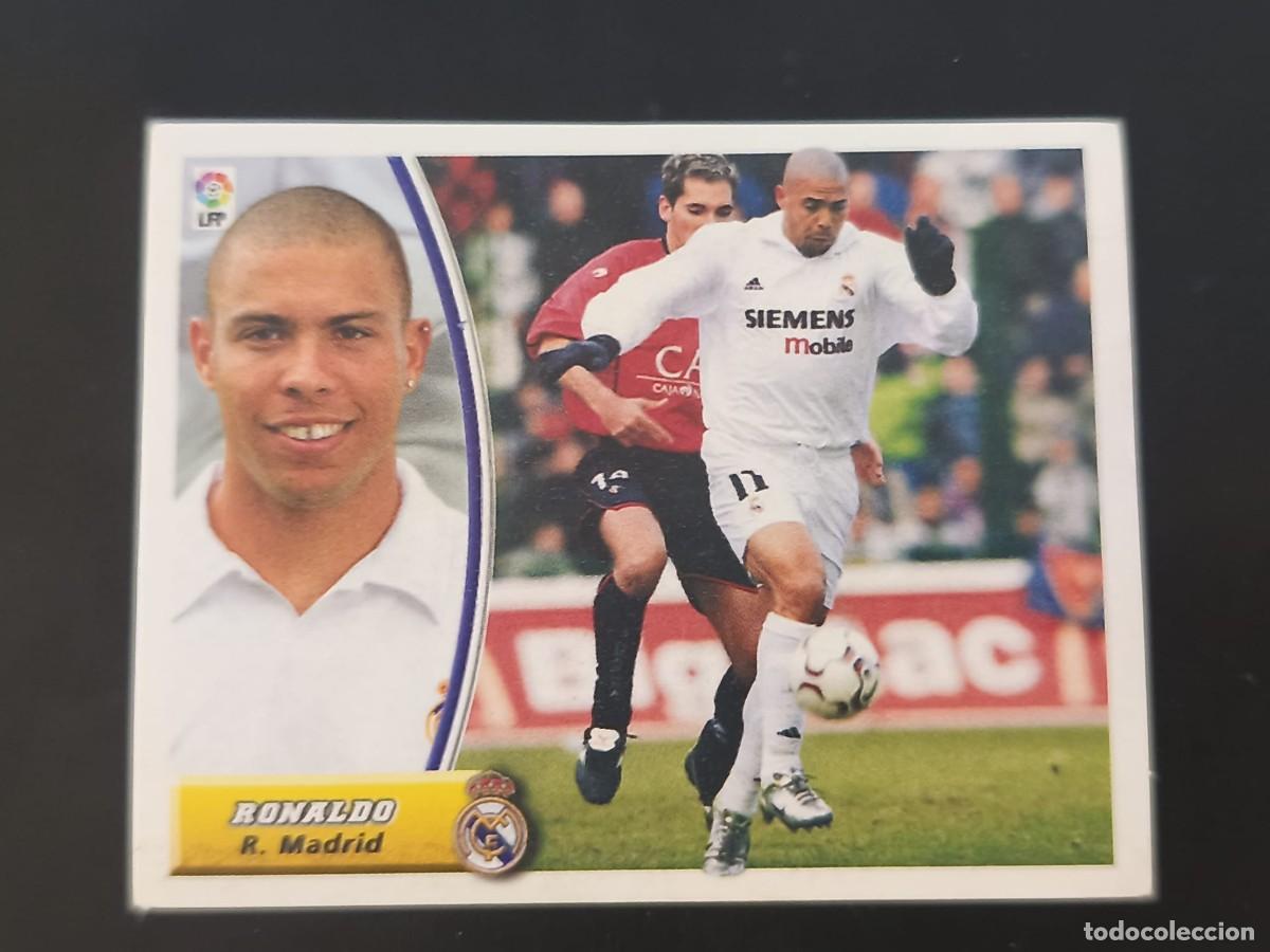Cromos de f&uacute;tbol: EDICIONES ESTE 2003 2004 03 04 REAL MADRID RONALDO SIN PEGAR