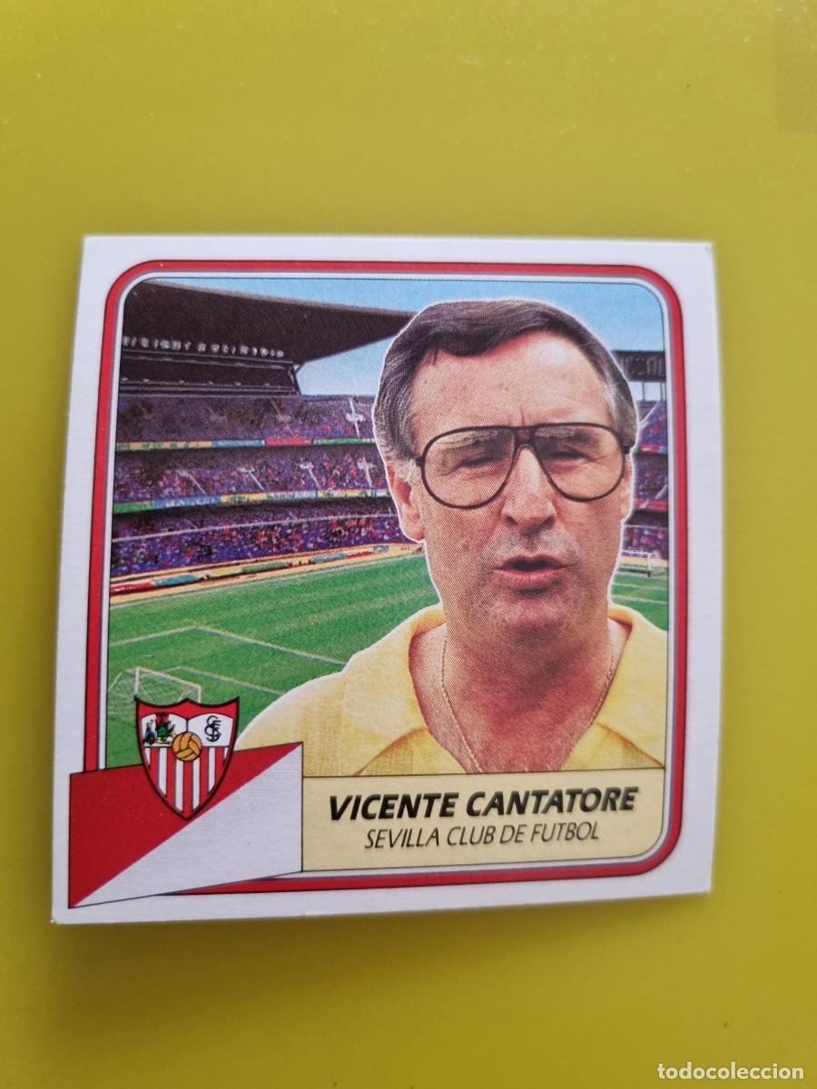 Cromos de f&uacute;tbol: CROMO FUTBOL LIGA ESTE 89 90 1989 1990 NUNCA PEGADO SIN PEGAR VICENTE CANTATORE SEVILLA CF AR926