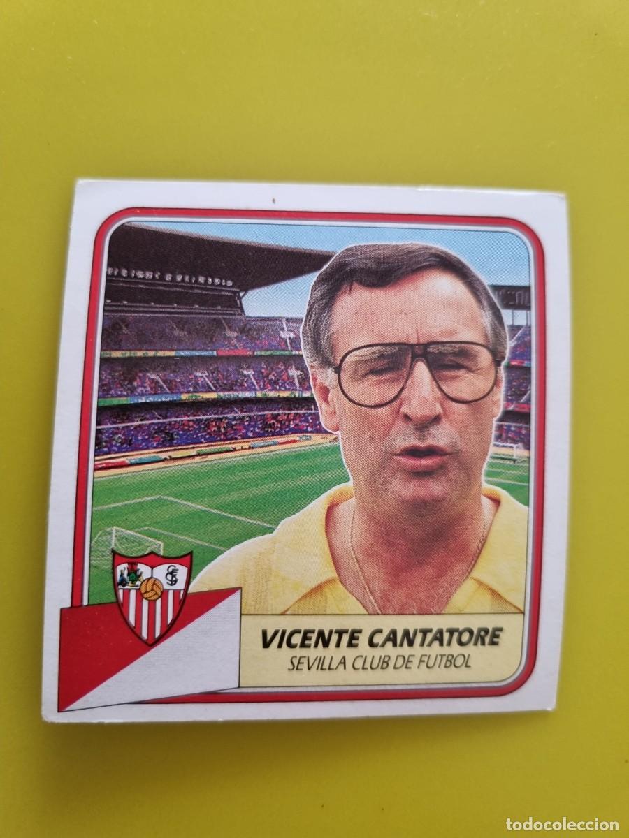 Cromos de f&uacute;tbol: CROMO FUTBOL LIGA ESTE 89 90 1989 1990 NUNCA PEGADO SIN PEGAR VICENTE CANTATORE SEVILLA CF AR926