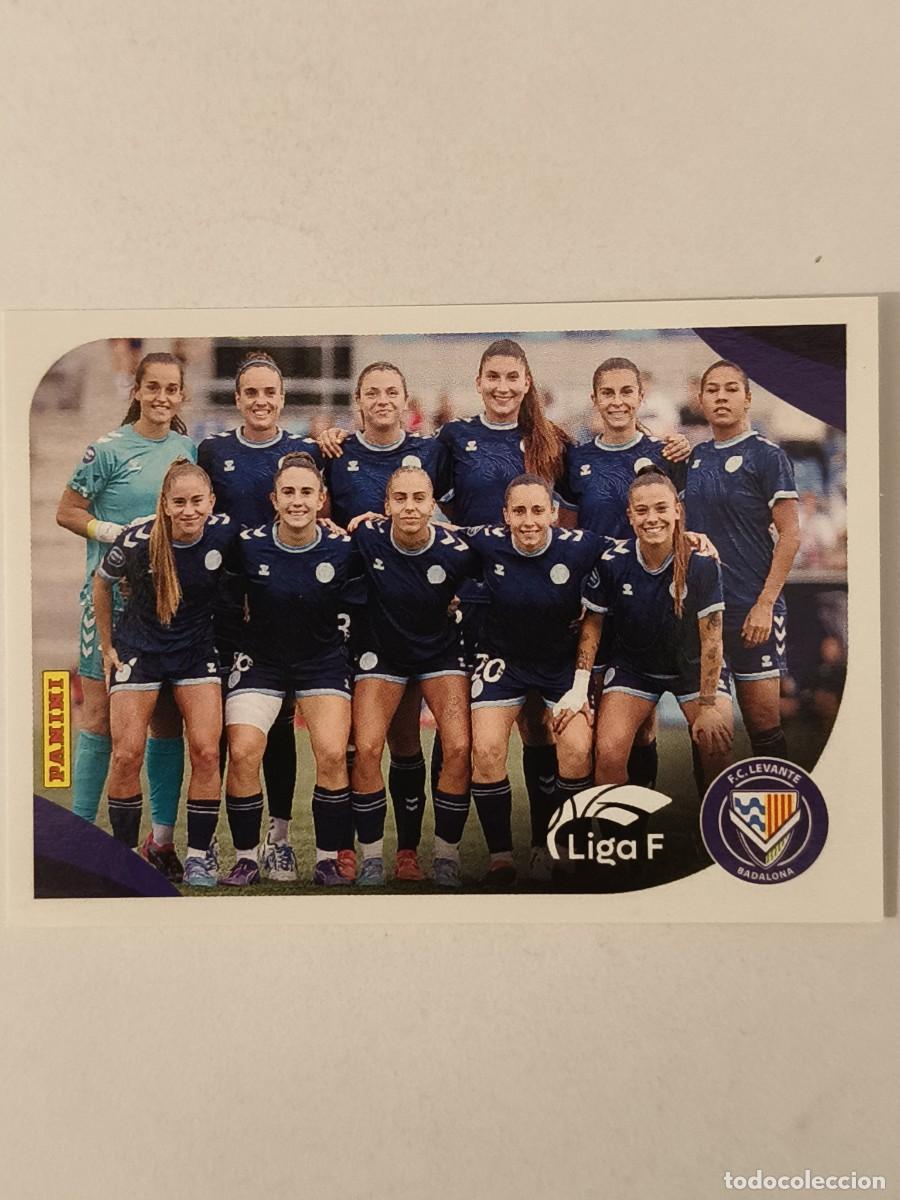 Cromos de f&uacute;tbol: #183 ALINEACION (F.C. LEVANTE) LIGA F 2024/2025 PANINI